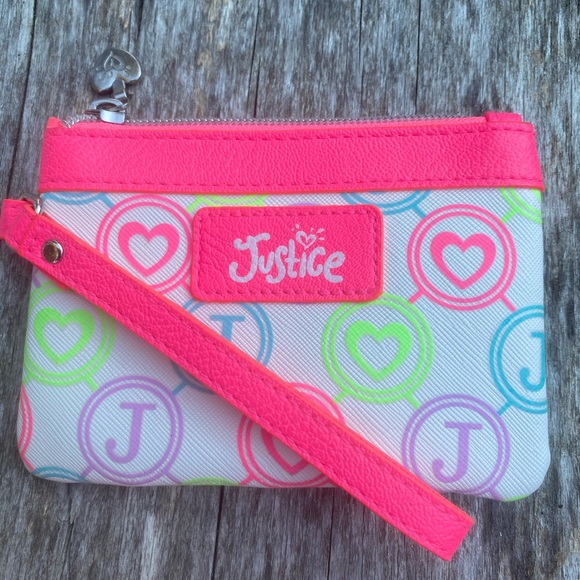 Fabulous pink neon bag and coin purse - Picture 3 of 9
